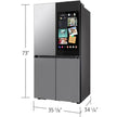 Samsung 809L 4-Door Flex BESPOKE Family Hub Refrigerator