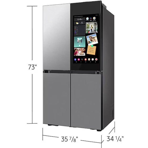 Samsung 809L 4-Door Flex BESPOKE Family Hub Refrigerator
