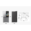 Samsung 809L 4-Door Flex BESPOKE Family Hub Refrigerator