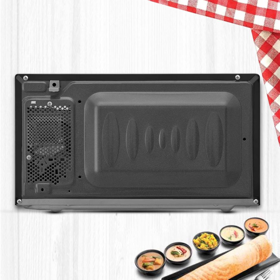 LG 20 L Solo Microwave Oven (MS2043DB, Black, with i-wave technology)