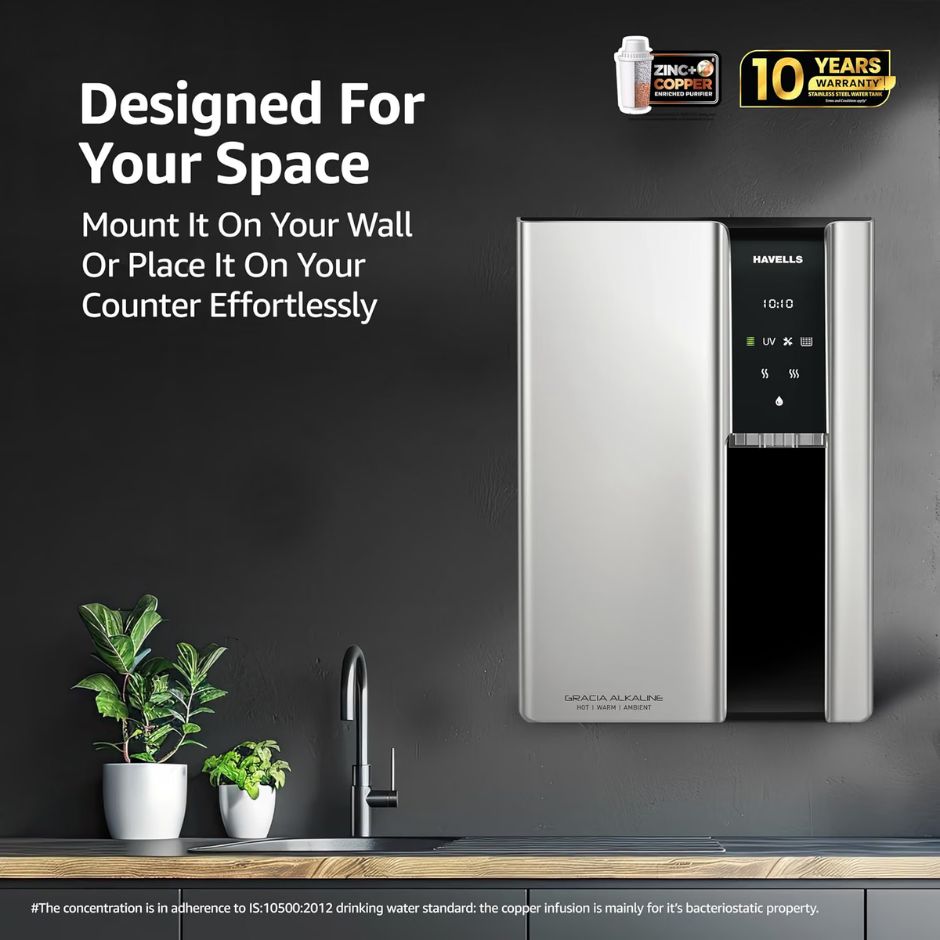 HAVELLS RO GRACIA ALKALINE