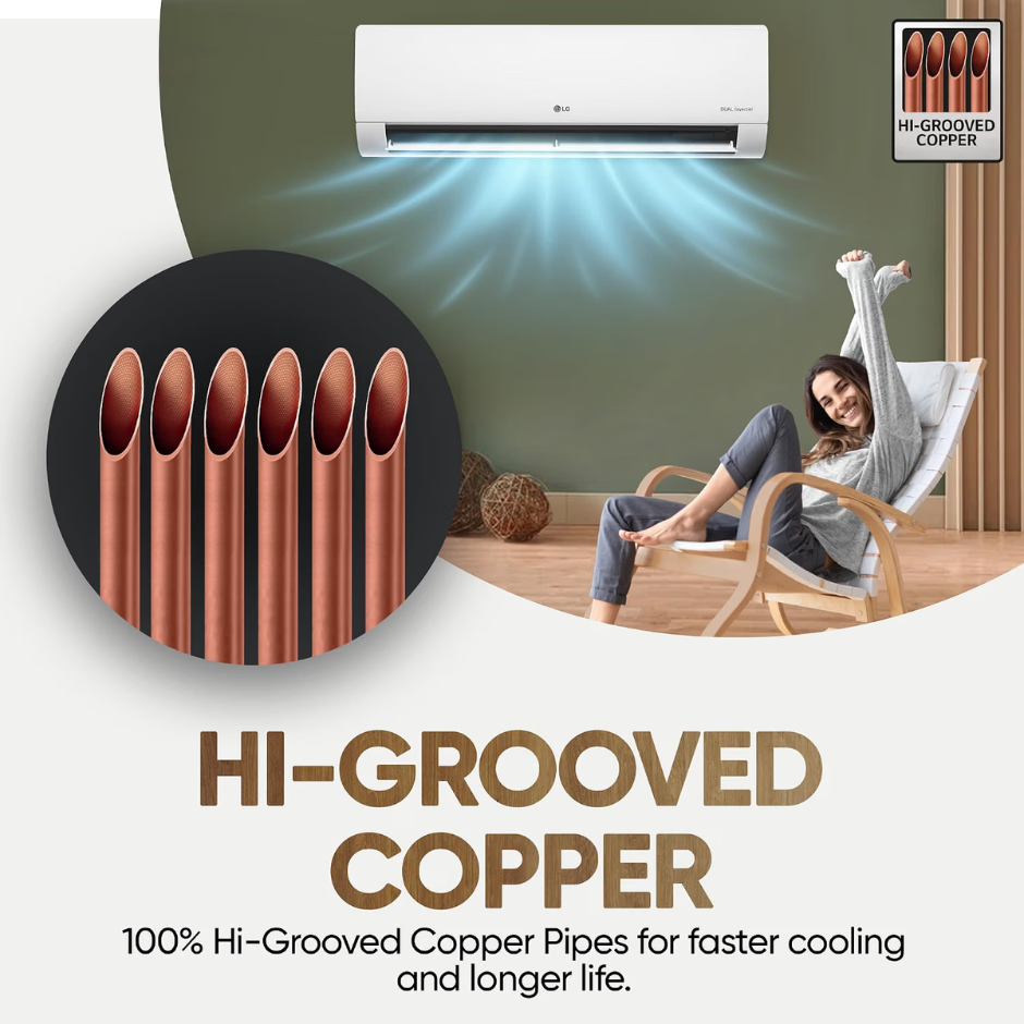LG USNQ24SNXE 2T SPLIT AC 3STAR (INDOOR)