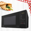 LG 20 L Solo Microwave Oven (MS2043DB, Black, with i-wave technology)