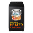SAM WM WA40F10H2BTL 10 KG BLACK CAVIAR