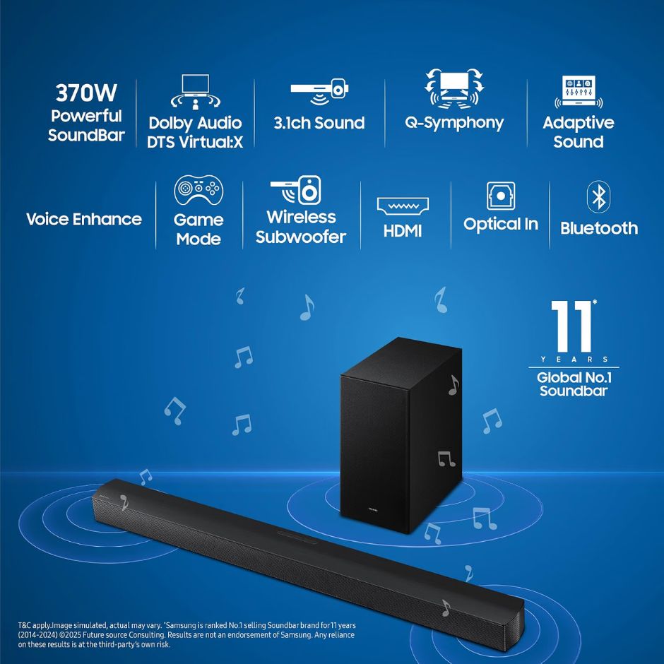 SAM AUDIO HW B650F/XL 3.1CH 370W