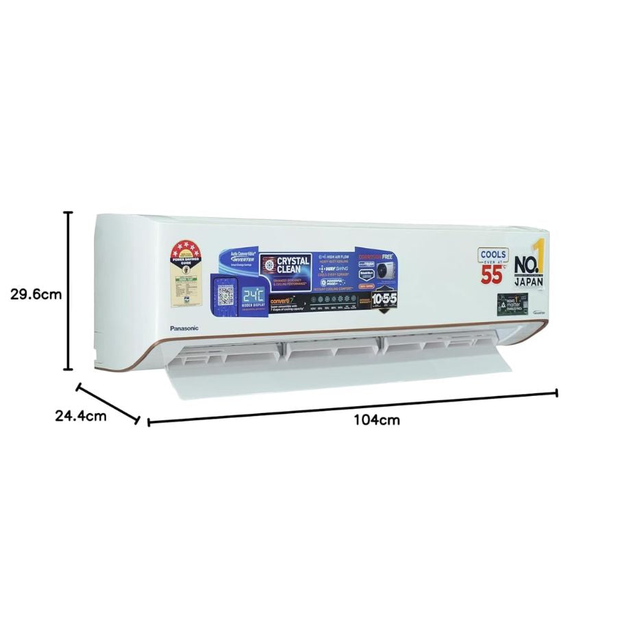 PANASONIC CS-EU18CKY5XF 1.5T 5S INV COPPER ID