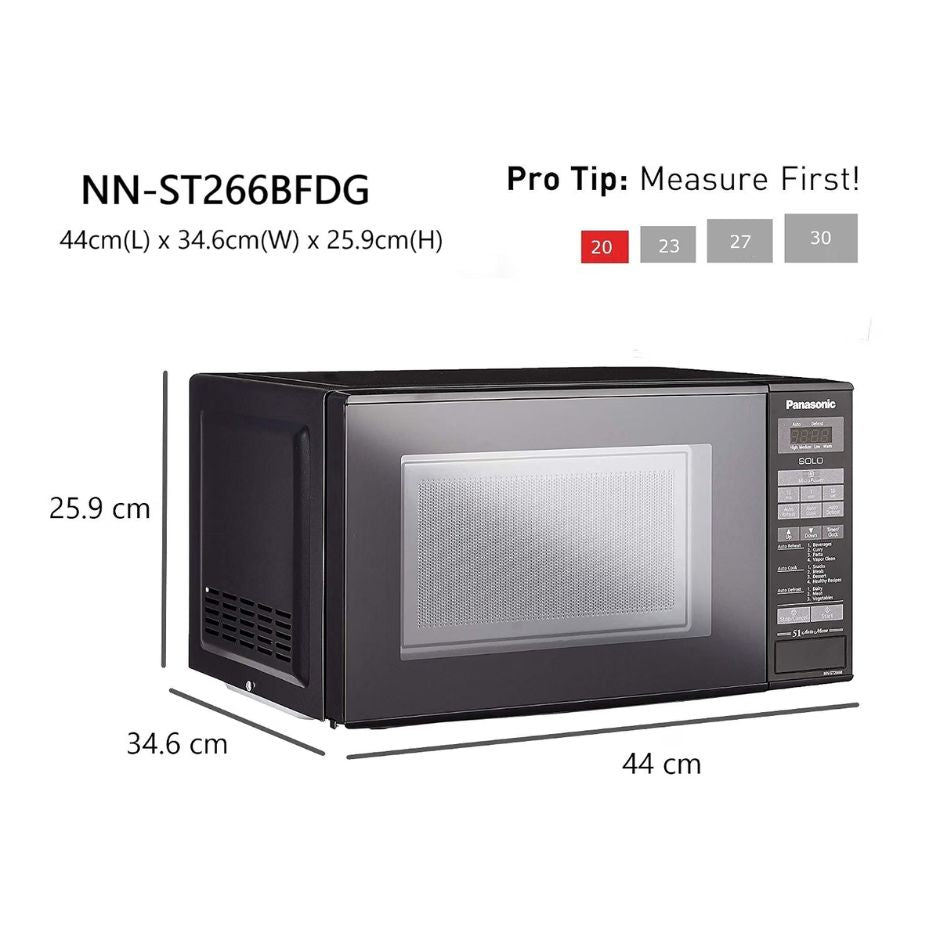 PANASONIC MW NN-ST266BFDG 20 LTR SOLO