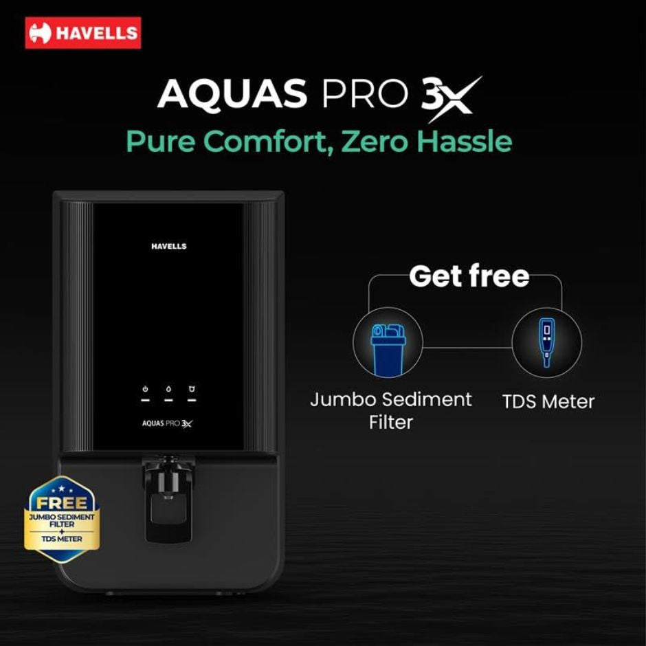 HAVELLS WATER PURIFIER  AQUAS PRO 3X