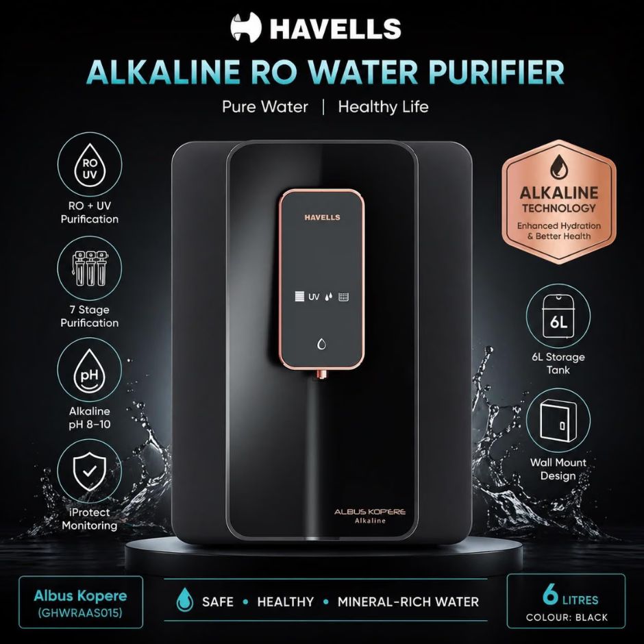 HAVELLS RO ALBUS KOPERE ALKALINE