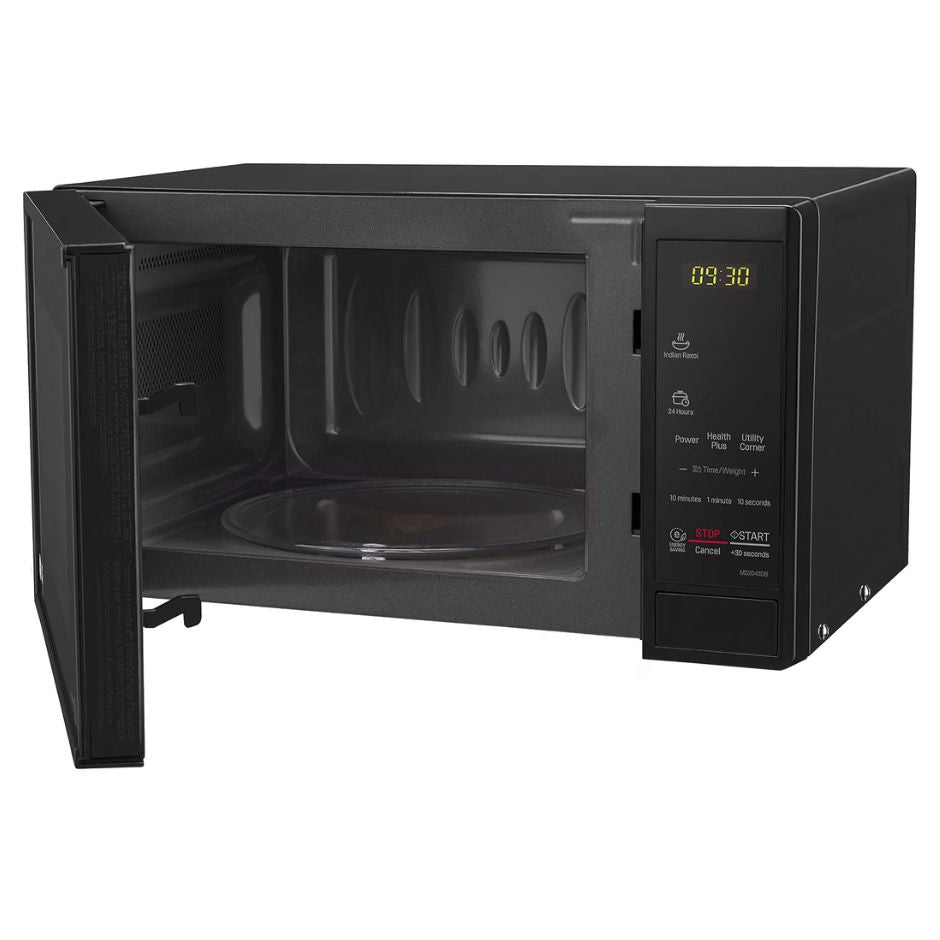 LG 20 L Solo Microwave Oven (MS2043DB, Black, with i-wave technology)