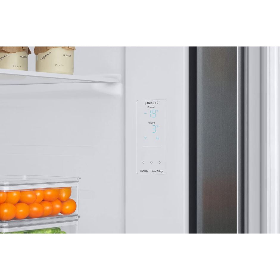 SAMSUNG REF RS76CG8113SLHL REAL STAINLESS 653L SBS