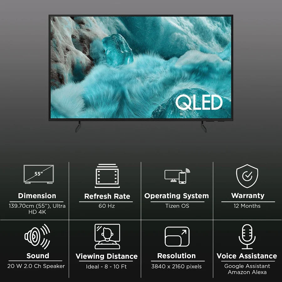 Samsung QLED Ultra Hd 4K Smart Tizen TV