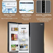 Haier 598 L 3 Door Side by Side Refrigerator