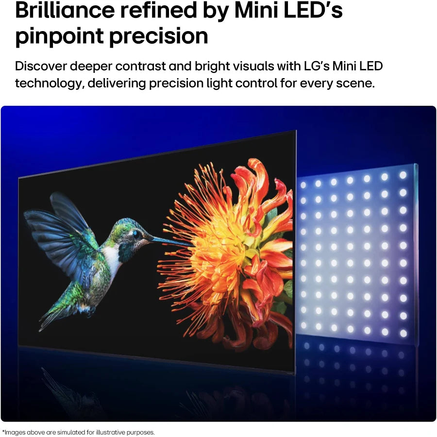 LG Ai Qned65 Ultra Hd 4k Mini Led Smart Webos Tv 2026 Edition Dynamic Qned