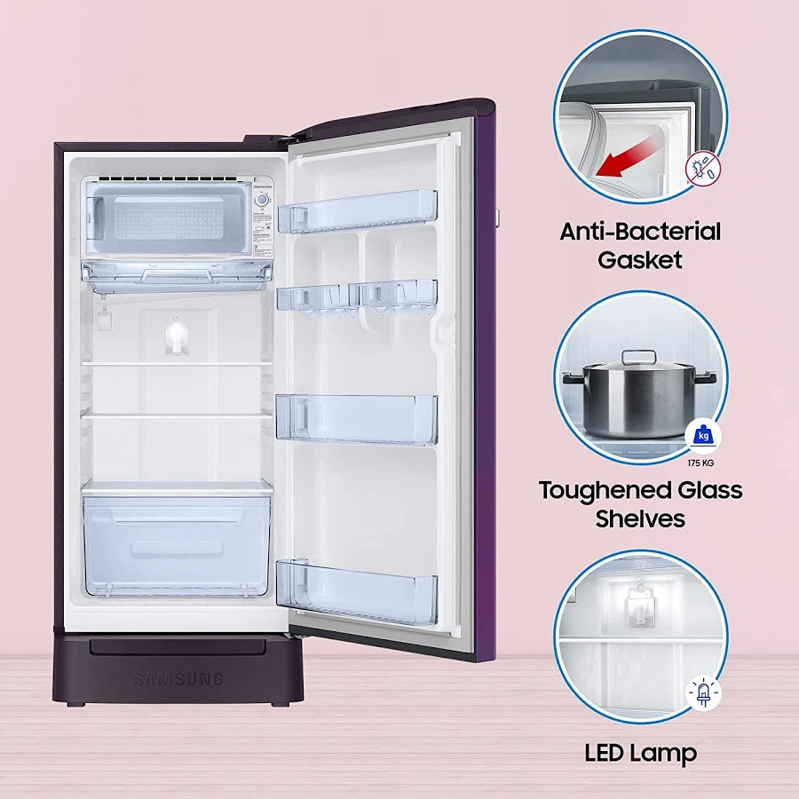Samsung 189 L 5 Star Direct Cool Single Door Refrigerator RR21C2H25S8/HL